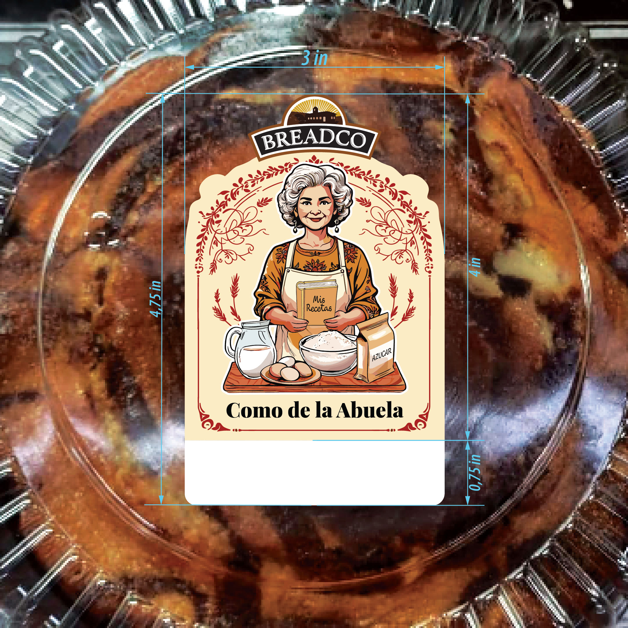 Label Design by maes3o for Comercial Bread SA de CV | Design #34240930