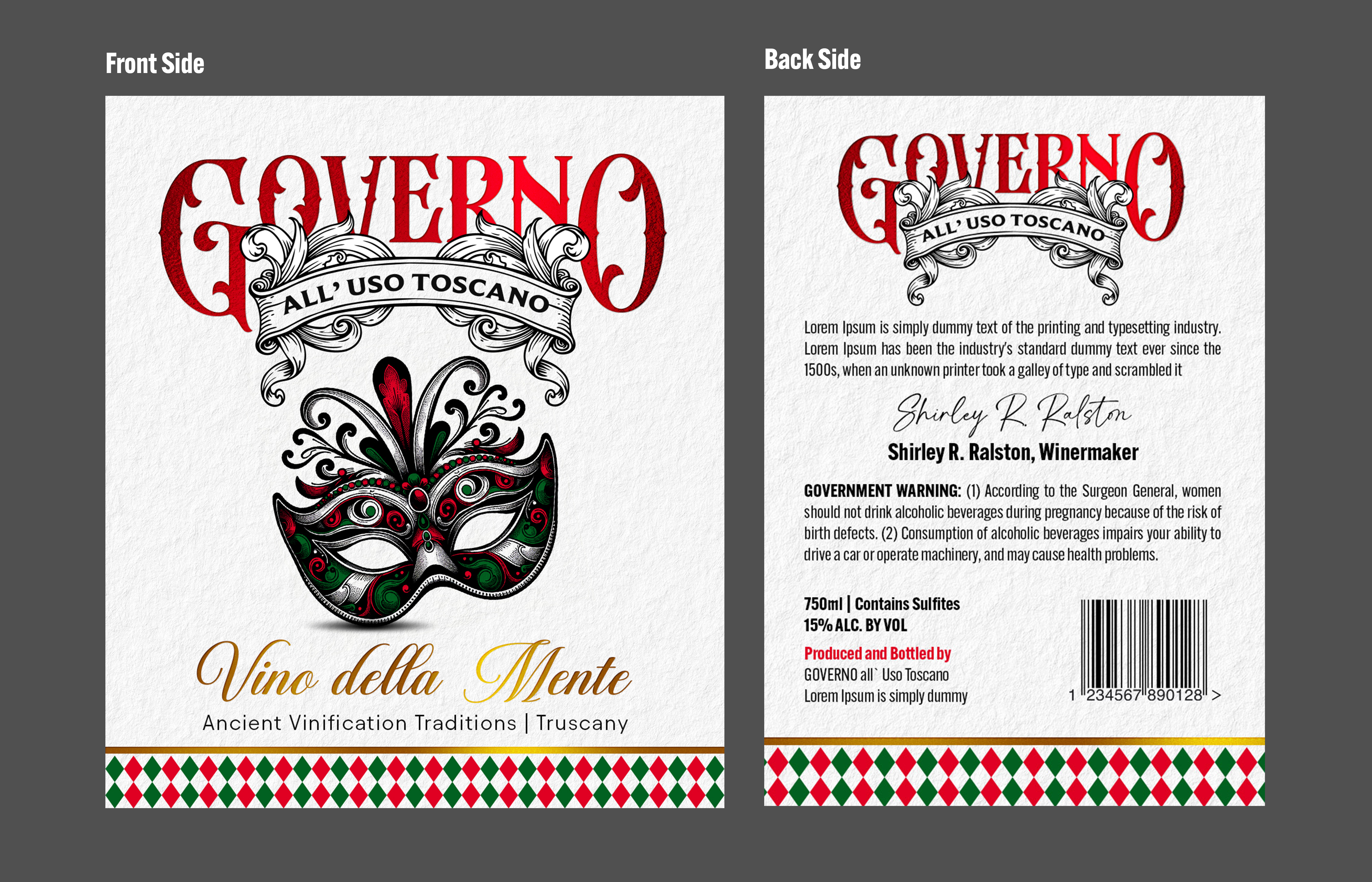 Label Design by SAI DESIGNS for Skovgaard Vine | Design #34229208