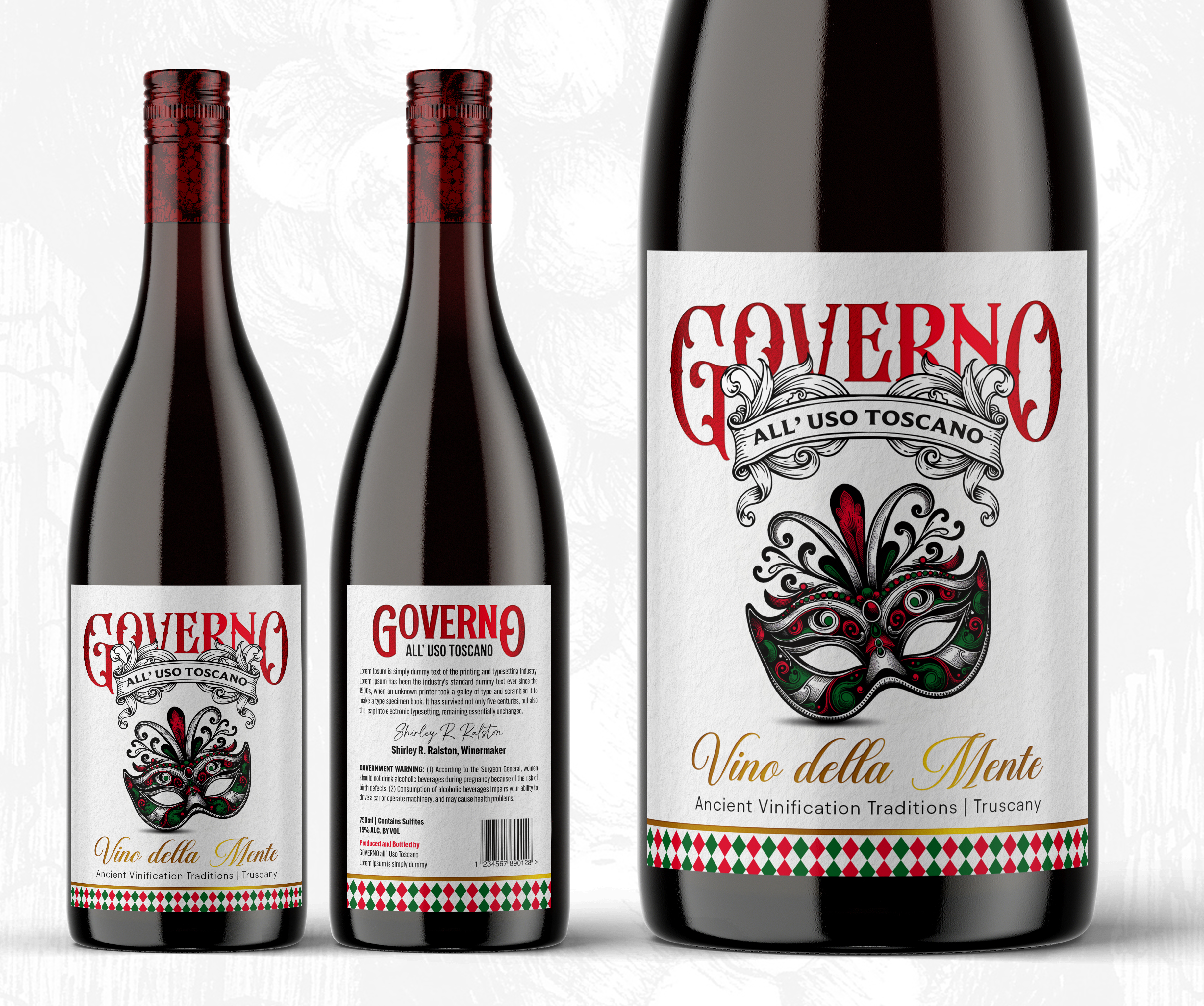 Label Design by SAI DESIGNS for Skovgaard Vine | Design #34229247