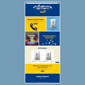 Diseño Web por UIdentity para Calicorn Popcorn | Diseño: #34195423