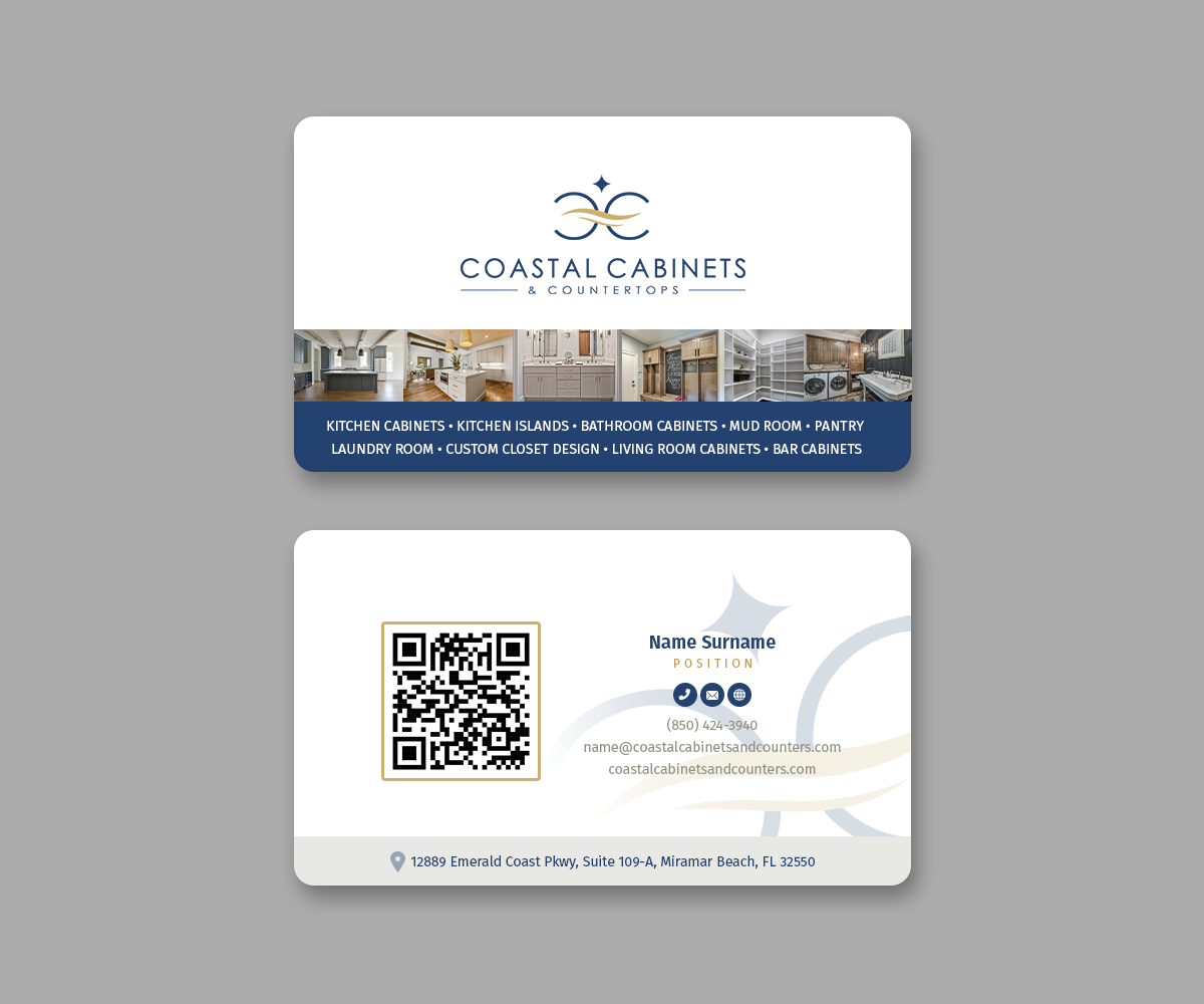 Business Card Design by Andrés Sebastián for this project | Design #34206354