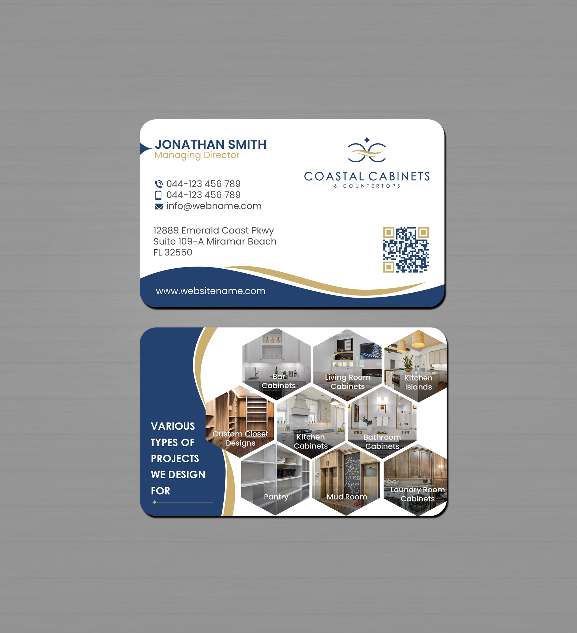 Business Card Design by Creations Box 2015 for this project | Design #34202520