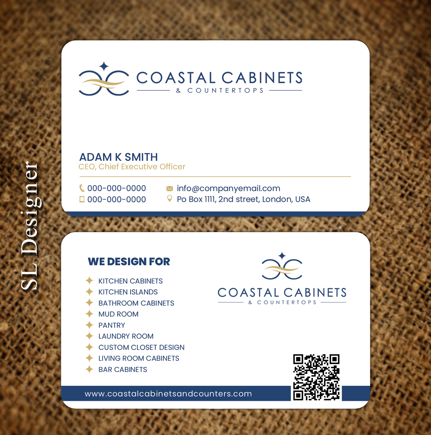 Business Card Design by SL Designer for this project | Design #34196131