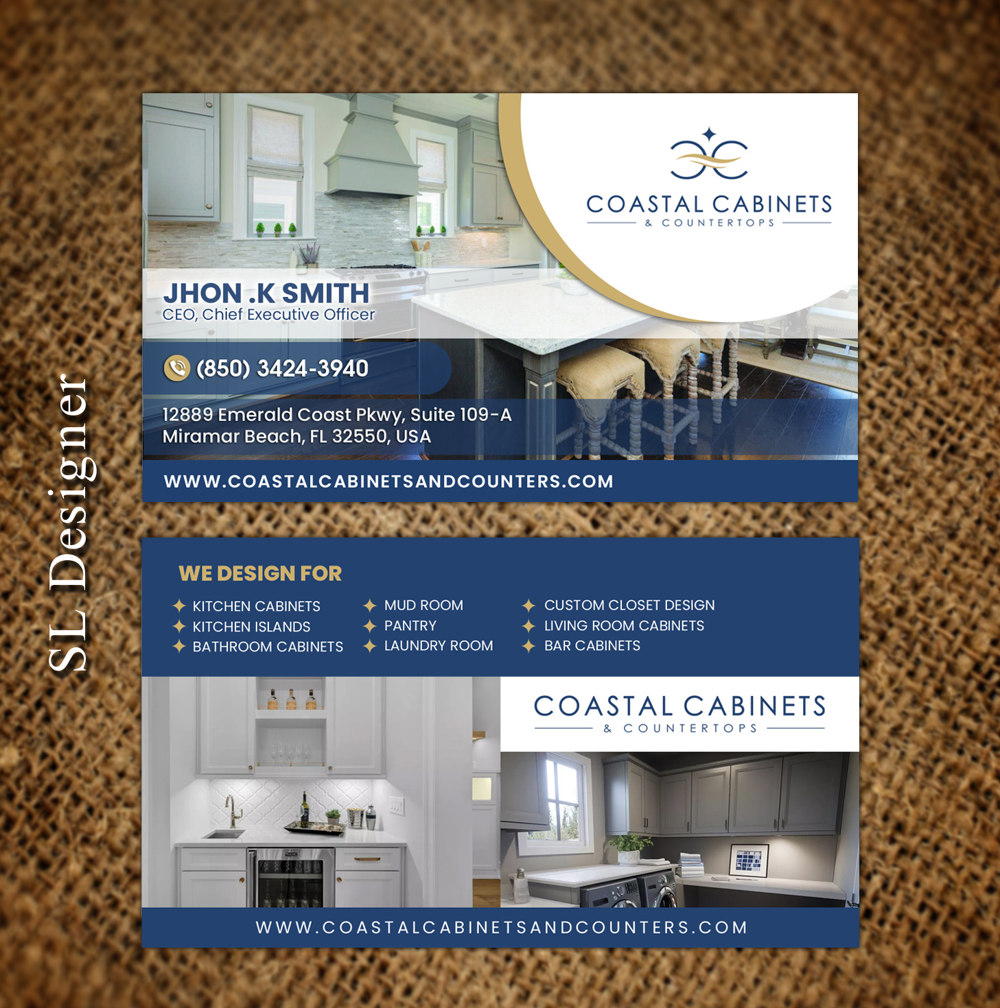 Business Card Design by SL Designer for this project | Design #34196132