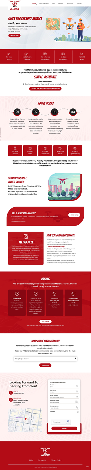 Web Design by pb for 4D Mapper Pty Ltd | Design: #34213278
