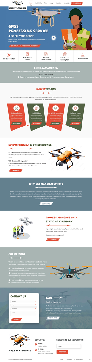 Web Design by pb for 4D Mapper Pty Ltd | Design: #34213284