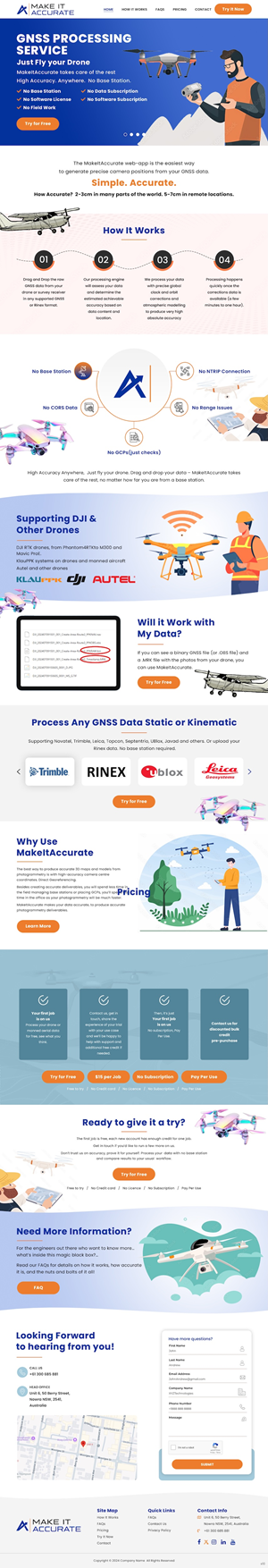 Web Design by pb for 4D Mapper Pty Ltd | Design: #34232320