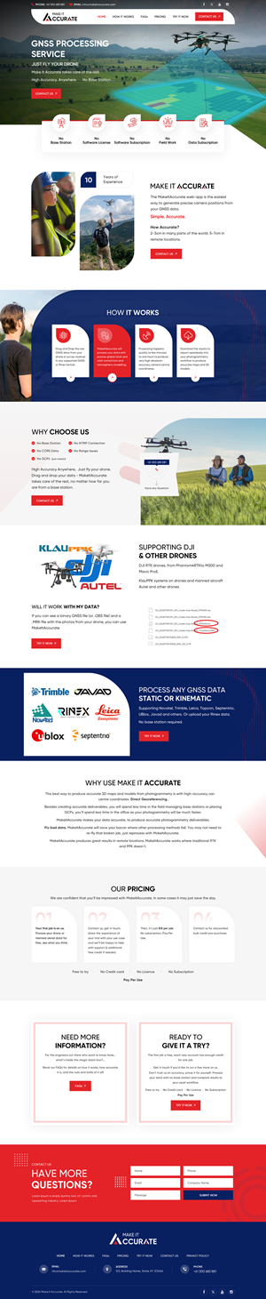 Web Design by Sbss for 4D Mapper Pty Ltd | Design: #34210922