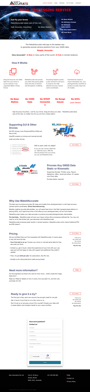 Web Design by nzdesigners for 4D Mapper Pty Ltd | Design: #34208007