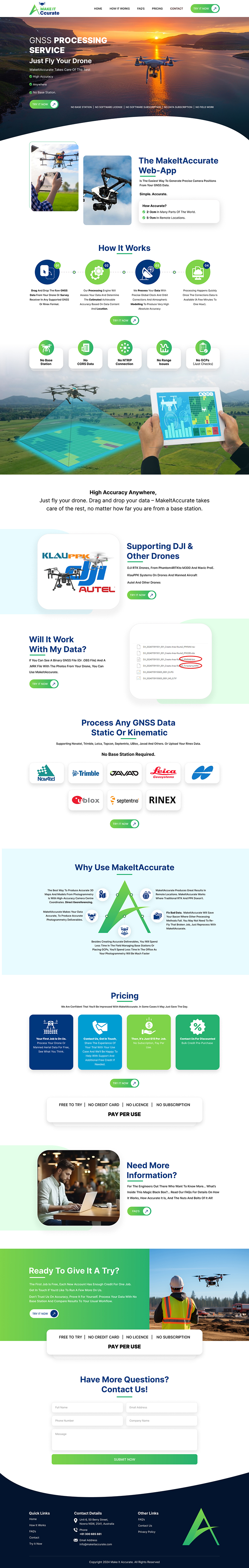 Web Design by OrbitXD for 4D Mapper Pty Ltd | Design #34216032