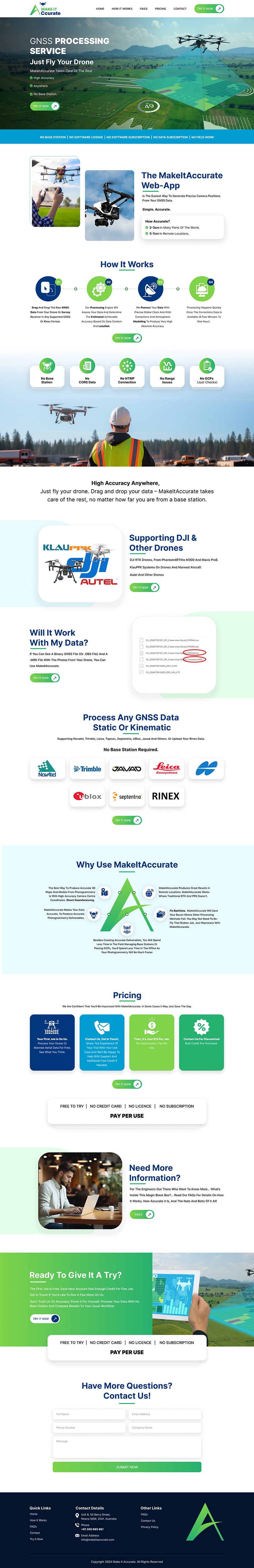 Web Design by hav@tech for 4D Mapper Pty Ltd | Design #34216033