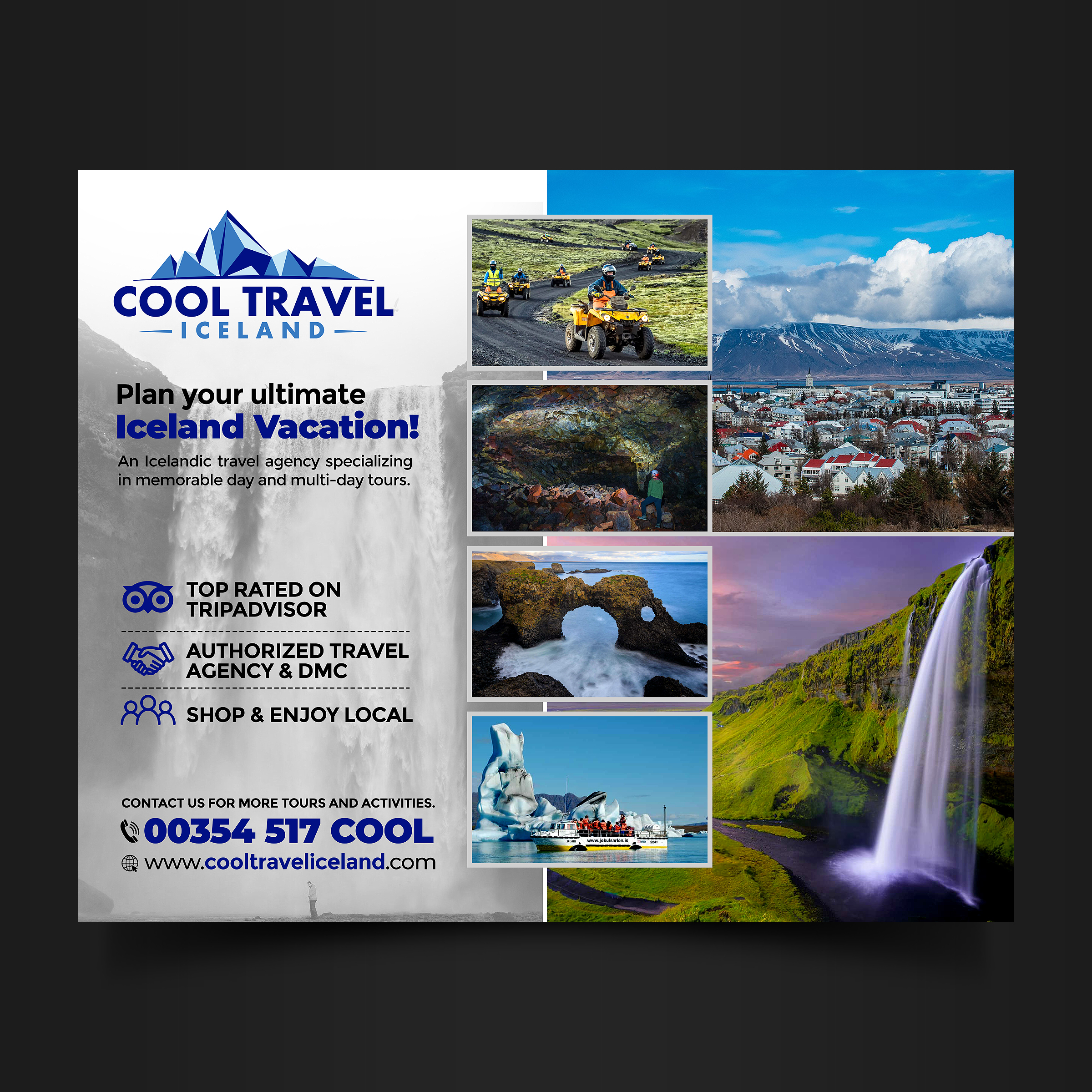 Messestand-Design von Designers Hub für Cool Travel Iceland | Design #34198315