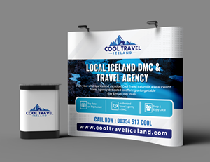 Messestand-Design von artbitin für Cool Travel Iceland | Design: #34196816