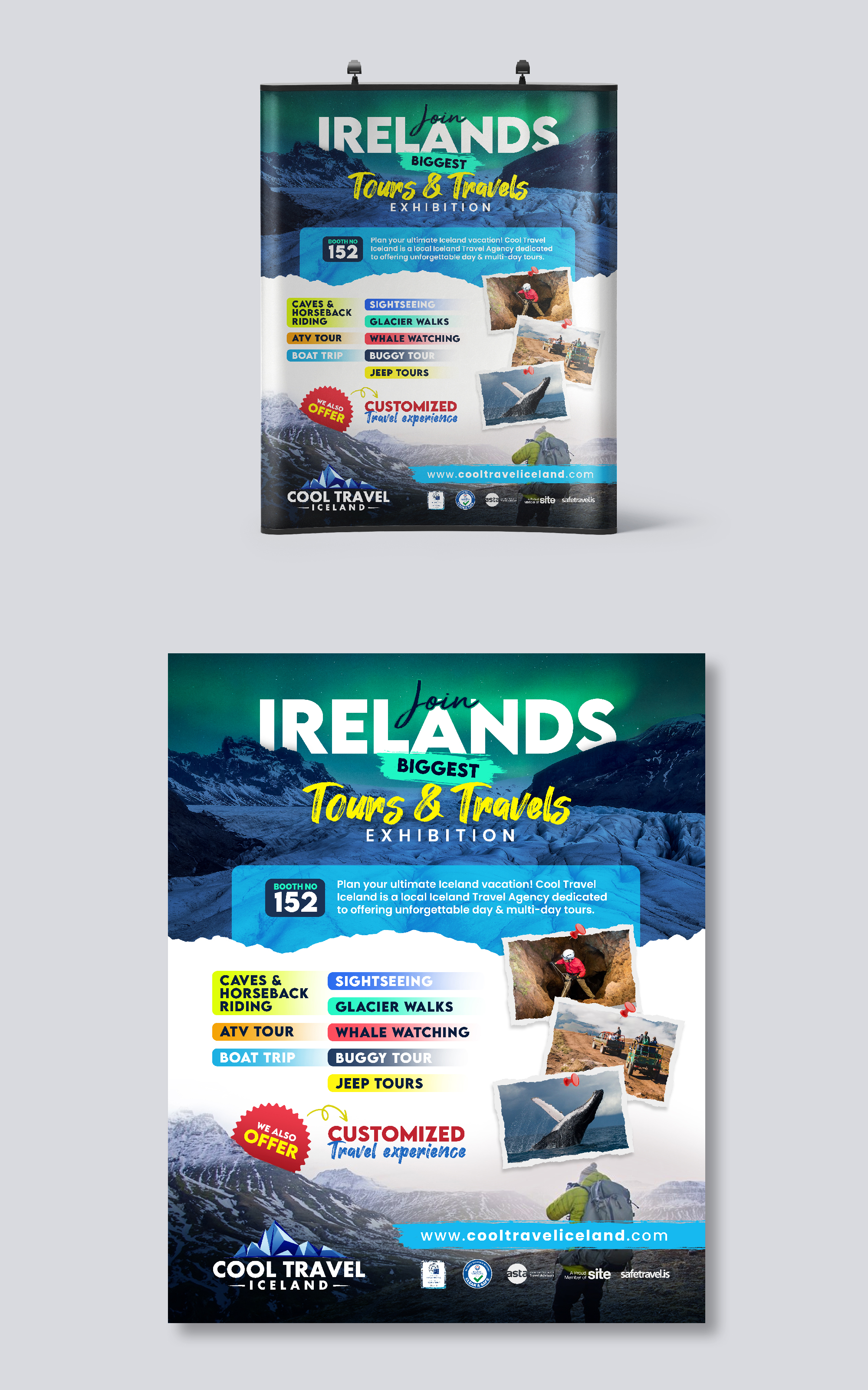 Trade Show Booth Design by debdesign for Cool Travel Iceland | Design #34202162