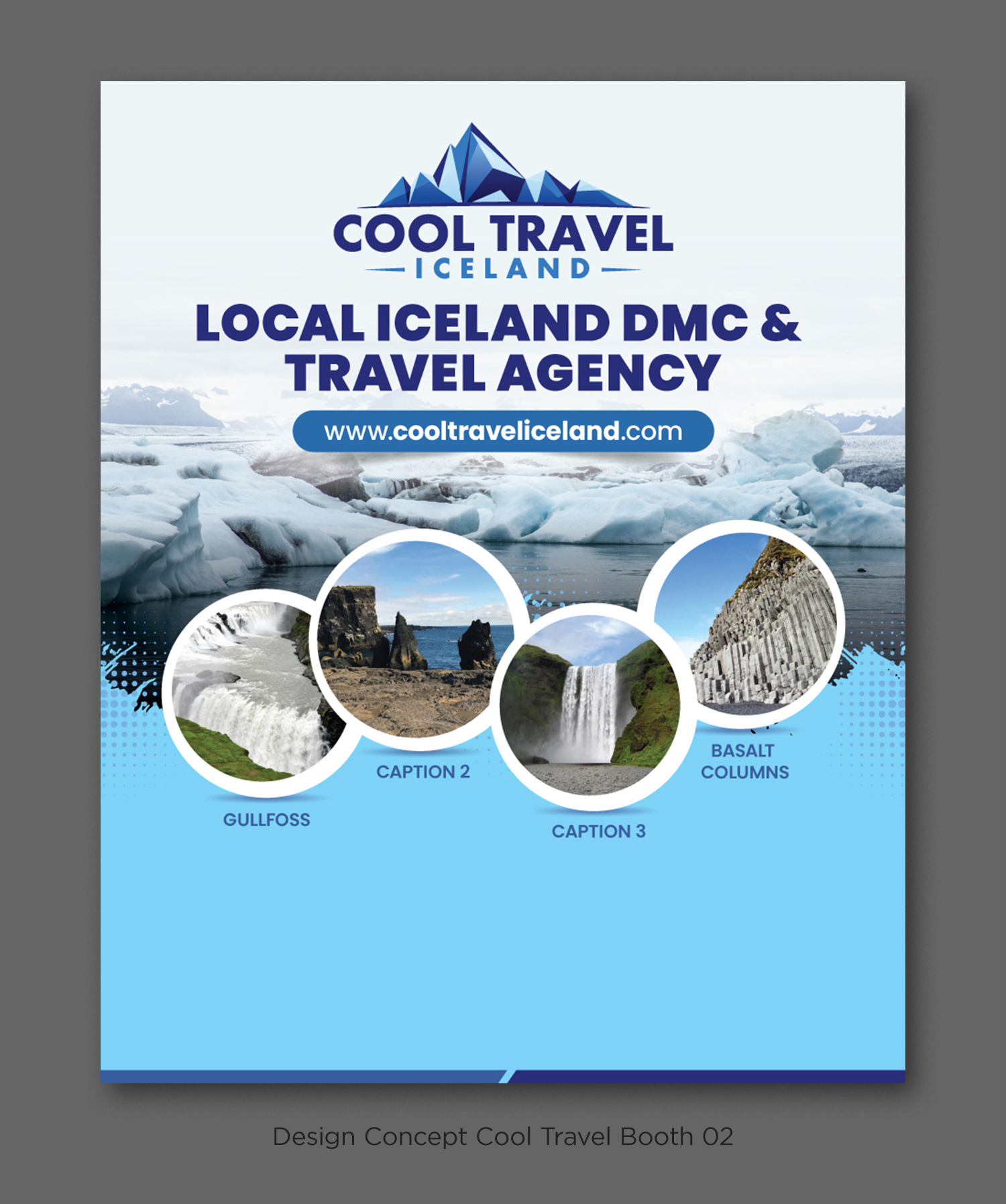 Trade Show Booth Design by D Creative for Cool Travel Iceland | Design #34277910