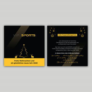 Weihnachten 2024 VIP and SPORTS