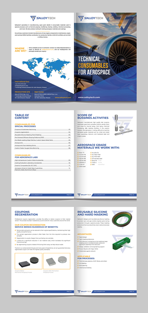 Catalogue Design by 3Guys for Salloytech Sp. z o.o. | Design: #34206839