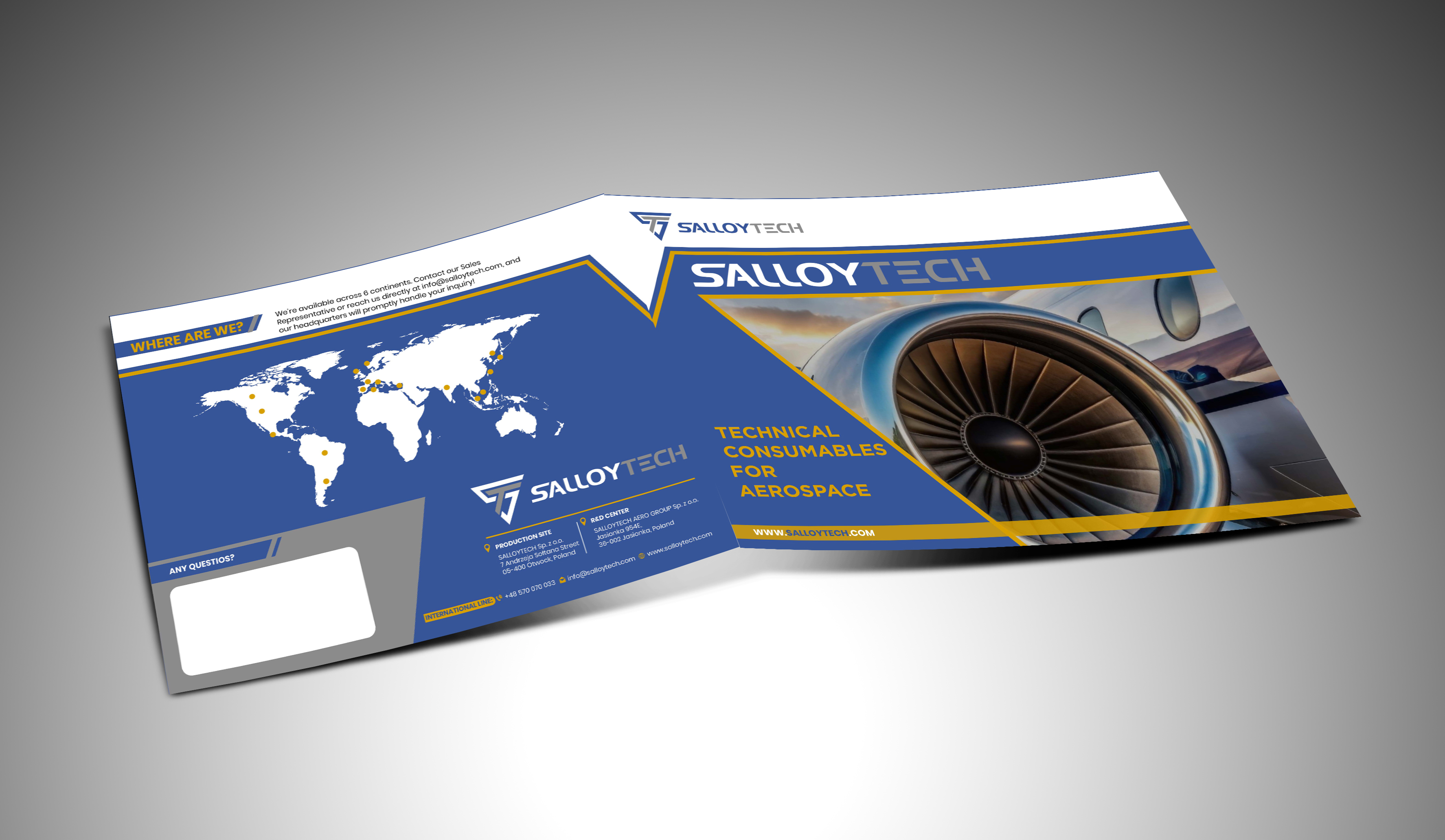 Katalog-Design von Fine Graphics House für Salloytech Sp. z o.o. | Design #34231324