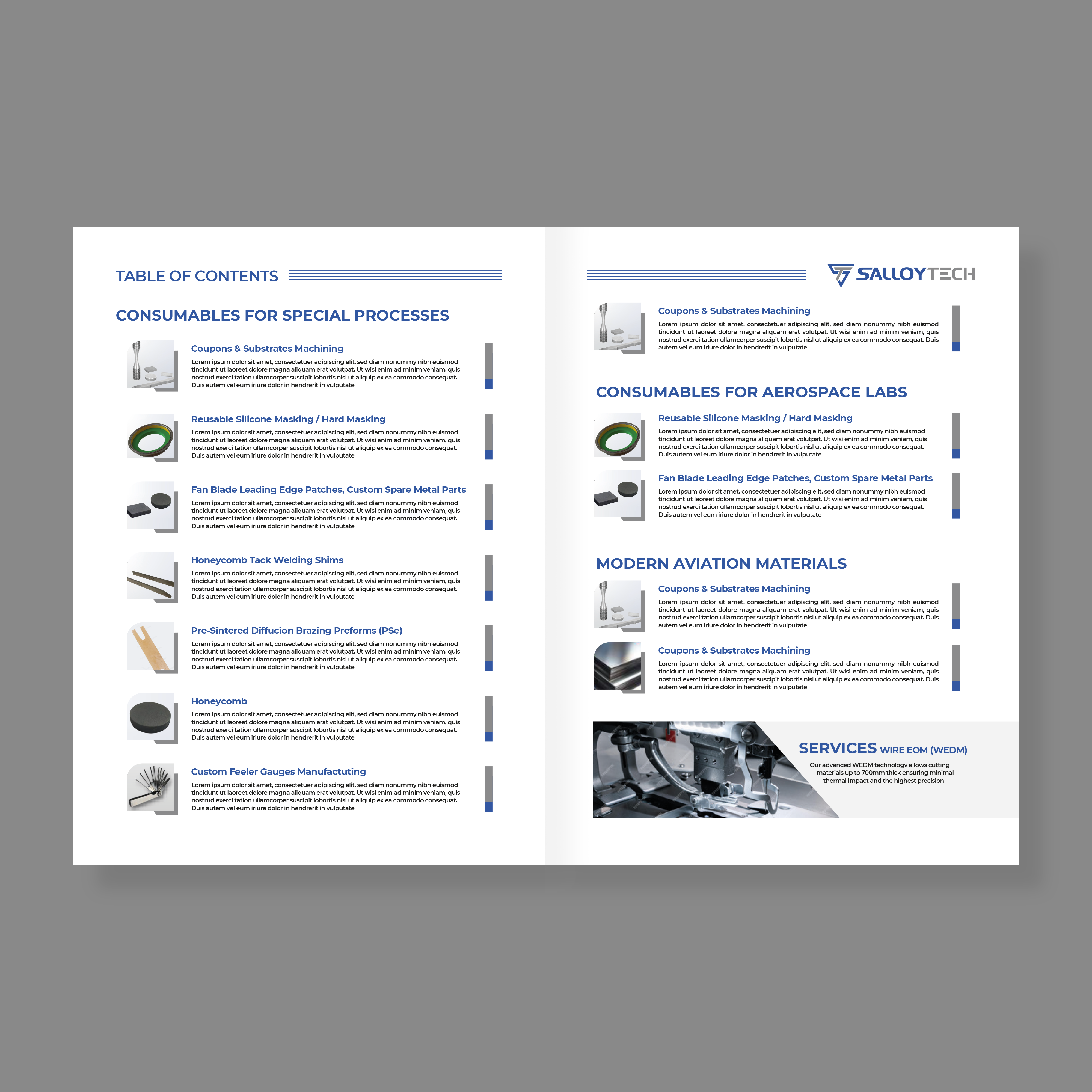 Catalogue Design by Black Pepper for Salloytech Sp. z o.o. | Design #34368496