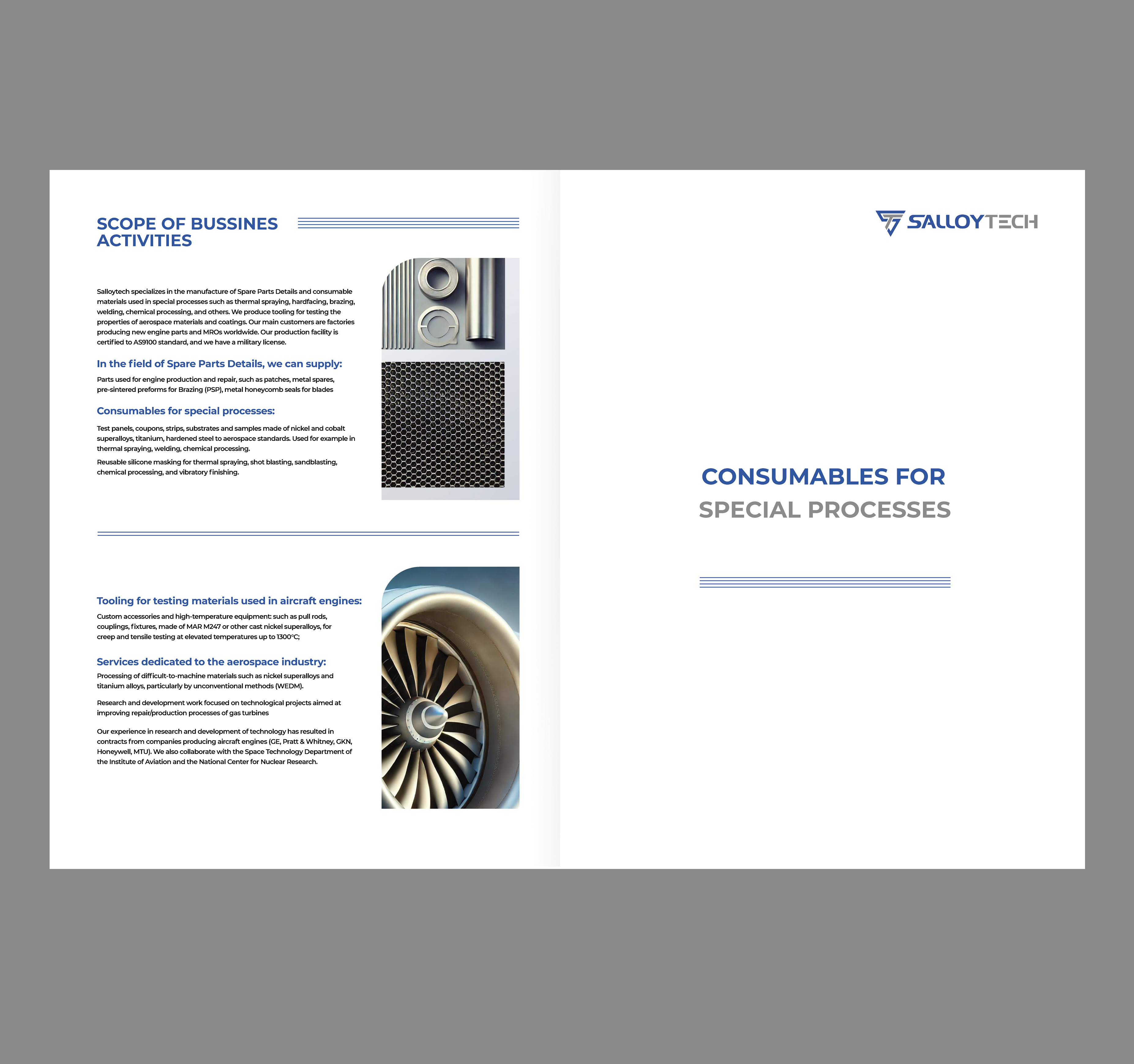 Catalogue Design by Black Pepper for Salloytech Sp. z o.o. | Design #34449580