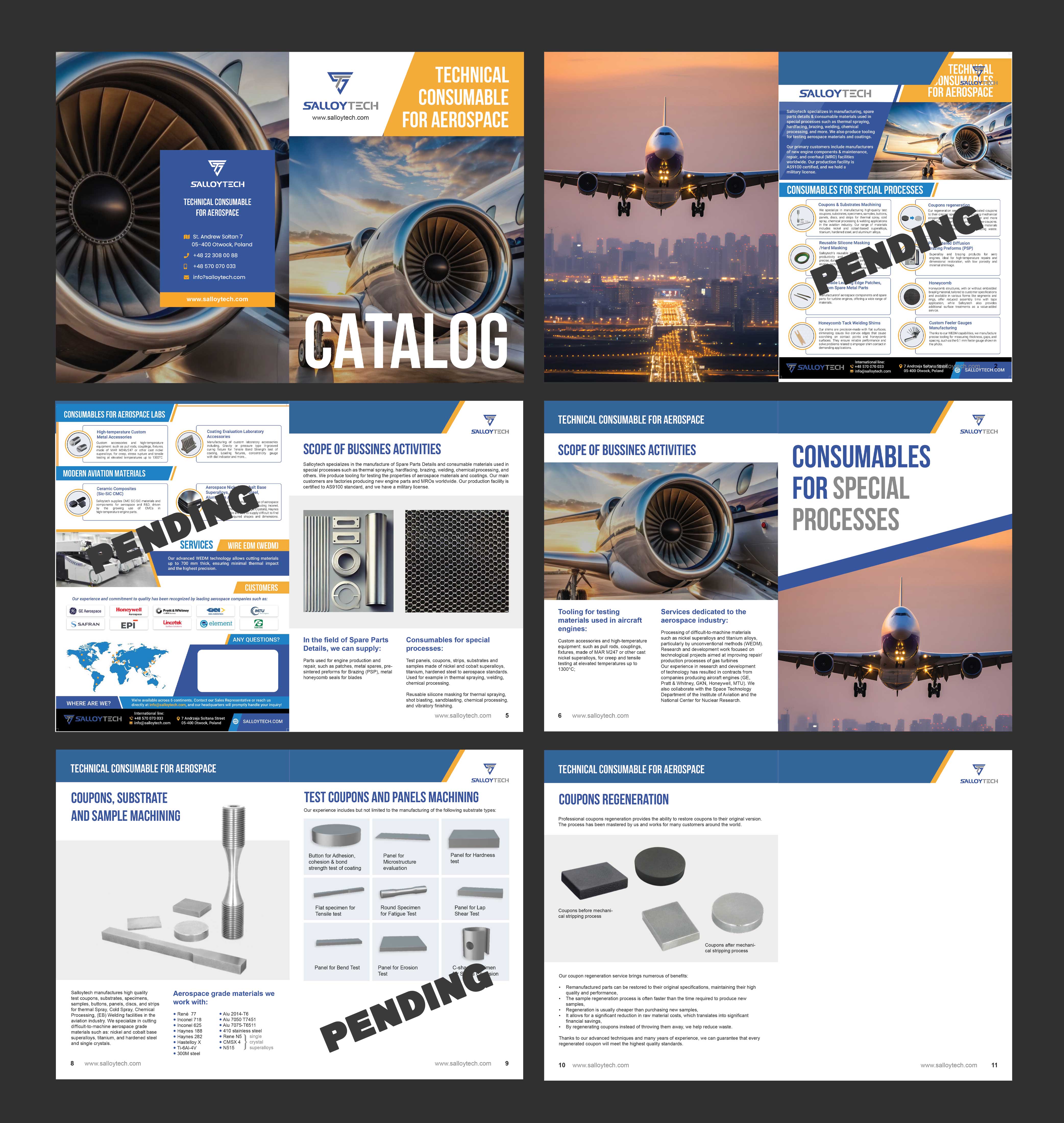 Catalogue Design by Creative D2024 for Salloytech Sp. z o.o. | Design #34230350