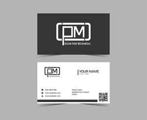 Business Card Design by Thati Designs for Ocean Park Mechanical | Design: #34201858