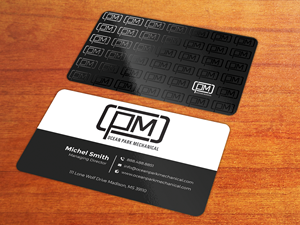 Business Card Design by Graphixpointt for Ocean Park Mechanical | Design: #34201347