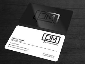 Business Card Design by Graphixpointt for Ocean Park Mechanical | Design: #34201457