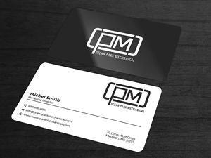 Business Card Design by Graphixpointt for Ocean Park Mechanical | Design: #34201458