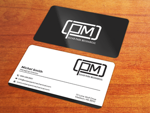 Business Card Design by Graphixpointt for Ocean Park Mechanical | Design: #34201921
