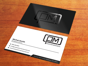 Business Card Design by Graphixpointt for Ocean Park Mechanical | Design: #34201922