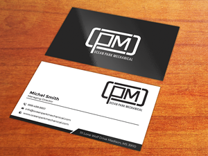 Business Card Design by Graphixpointt for Ocean Park Mechanical | Design: #34201923