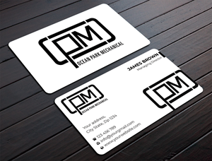 Diseño de Tarjeta de Presentación por Expert Bappy para Ocean Park Mechanical | Diseño: #34200362