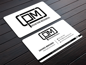 Diseño de Tarjeta de Presentación por Expert Bappy para Ocean Park Mechanical | Diseño: #34200927