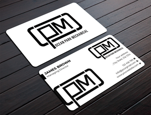 Diseño de Tarjeta de Presentación por Expert Bappy para Ocean Park Mechanical | Diseño: #34200985