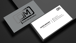 Diseño de Tarjeta de Presentación por Expert Bappy para Ocean Park Mechanical | Diseño: #34201516