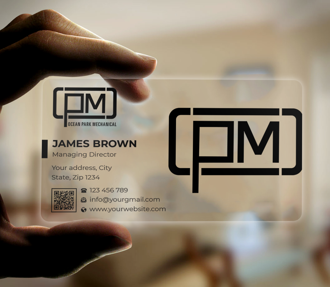 Business Card Design by Expert Bappy for Ocean Park Mechanical | Design #34201532