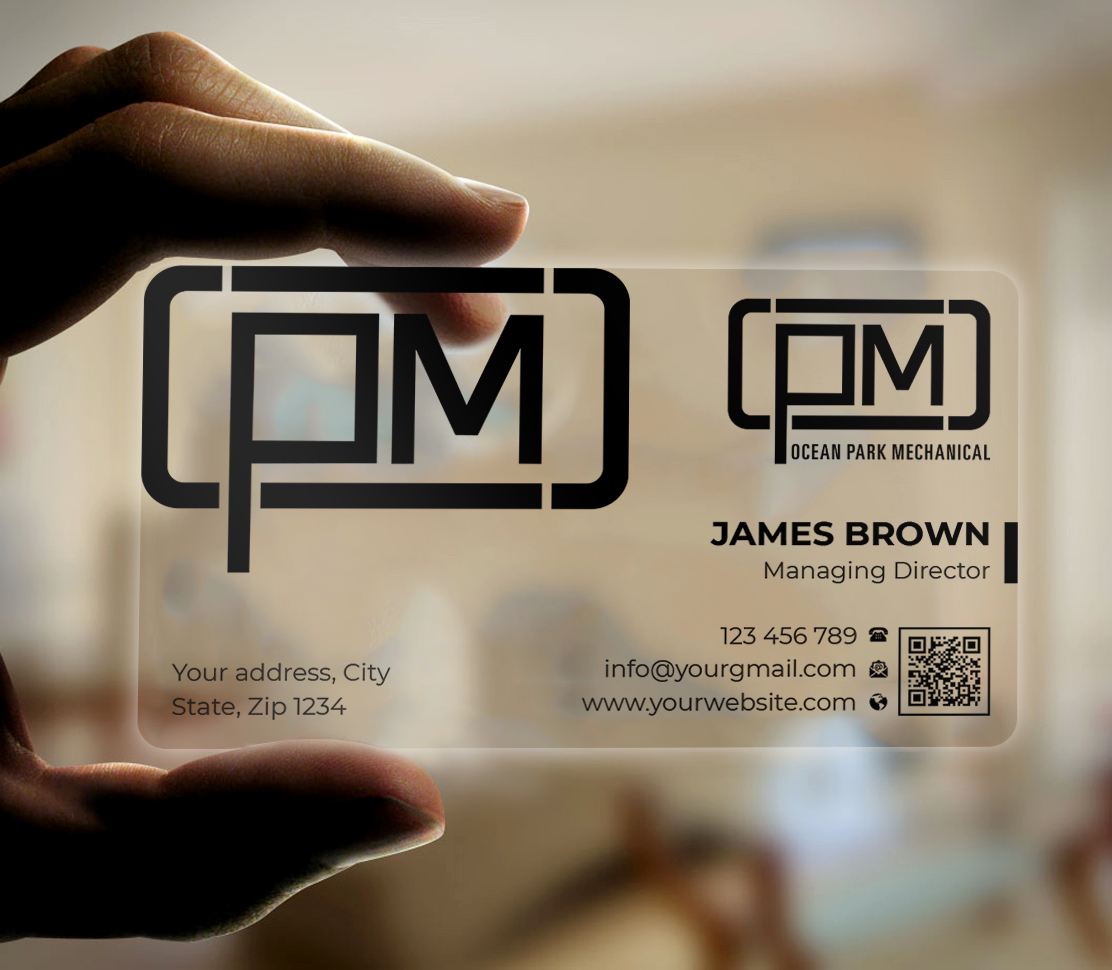 Business Card Design by Expert Bappy for Ocean Park Mechanical | Design #34203040