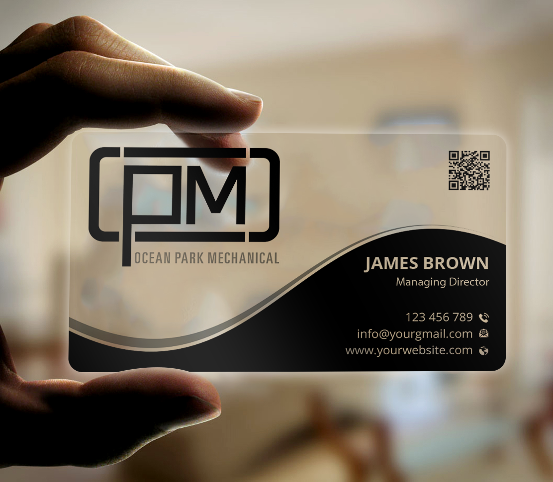 Business Card Design by Expert Bappy for Ocean Park Mechanical | Design #34204661