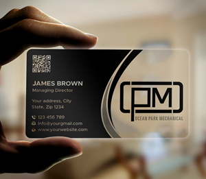 Business Card Design by Expert Bappy for Ocean Park Mechanical | Design: #34204732