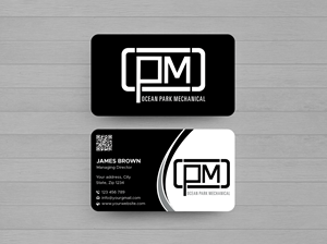 Business Card Design by Expert Bappy for Ocean Park Mechanical | Design: #34204733