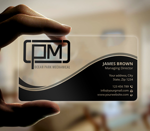 Business Card Design by Expert Bappy for Ocean Park Mechanical | Design: #34205065