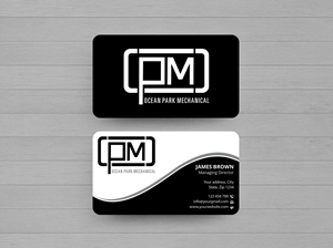 Business Card Design by Expert Bappy for Ocean Park Mechanical | Design: #34205068