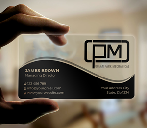 Business Card Design by Expert Bappy for Ocean Park Mechanical | Design: #34205169