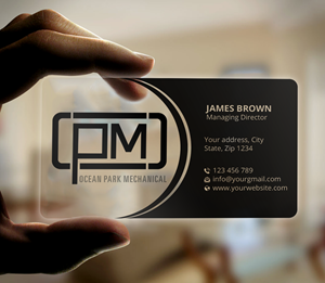 Business Card Design by Expert Bappy for Ocean Park Mechanical | Design: #34205517