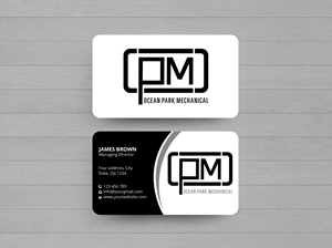 Diseño de Tarjeta de Presentación por Expert Bappy para Ocean Park Mechanical | Diseño: #34205534