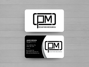 Business Card Design by Expert Bappy for Ocean Park Mechanical | Design: #34205587
