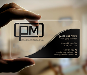 Business Card Design by Expert Bappy for Ocean Park Mechanical | Design: #34205753