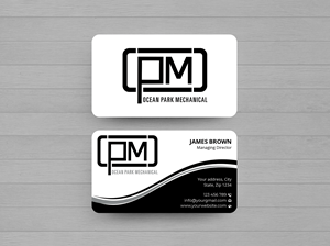Diseño de Tarjeta de Presentación por Expert Bappy para Ocean Park Mechanical | Diseño: #34206080