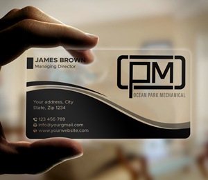 Business Card Design by Expert Bappy for Ocean Park Mechanical | Design: #34206112